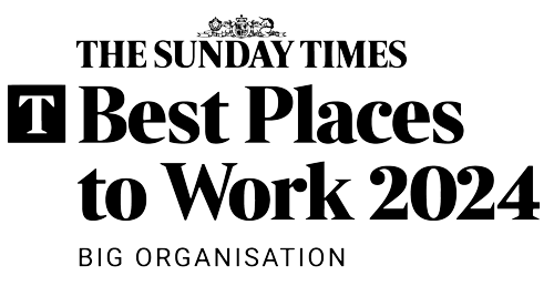 The Sunday Times - Best places to work 2024 (big organisation)